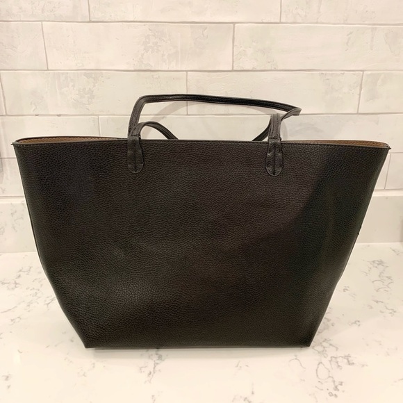 Black/Khaki Reversible 2 in 1 Purse - Picture 5 of 7